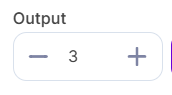 Increase or Decrease Output Number - hook generator tool